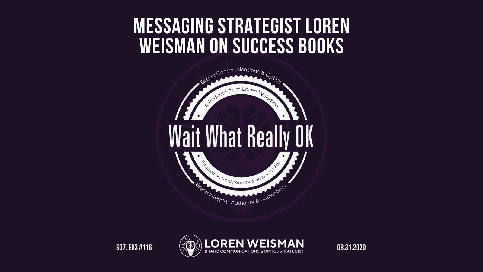 Messaging Strategist Loren Weisman