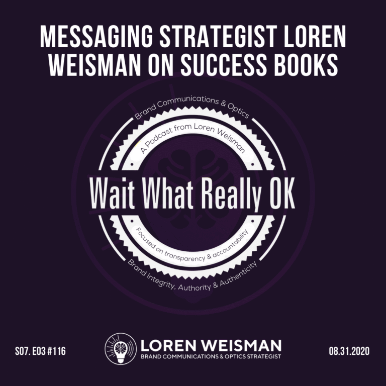 Messaging Strategist Loren Weisman on Success Books