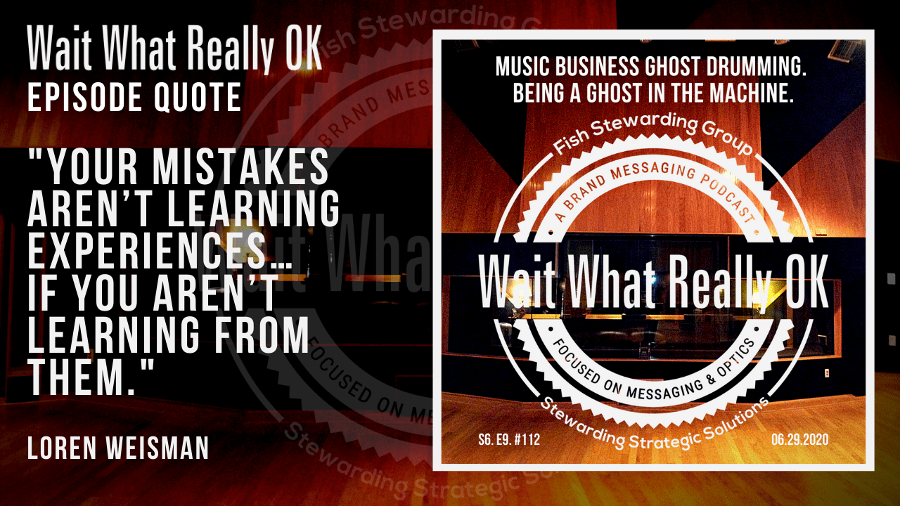 Your mistakes aren’t learning experiences…if you aren’t learning from them.
