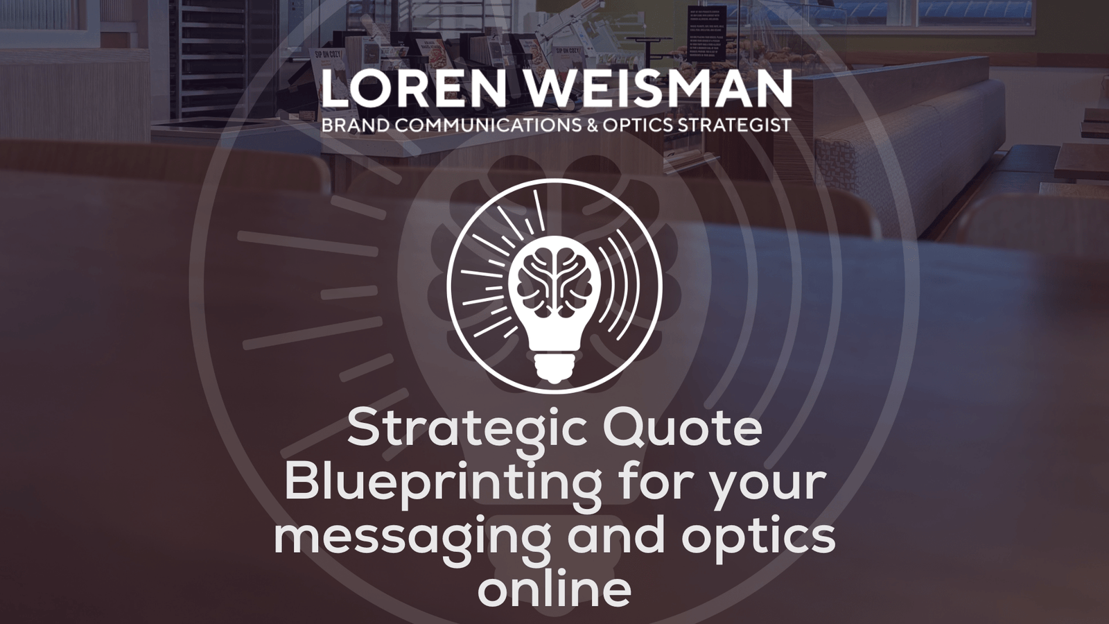 Strategic Quote Blueprinting for your messaging and optics online