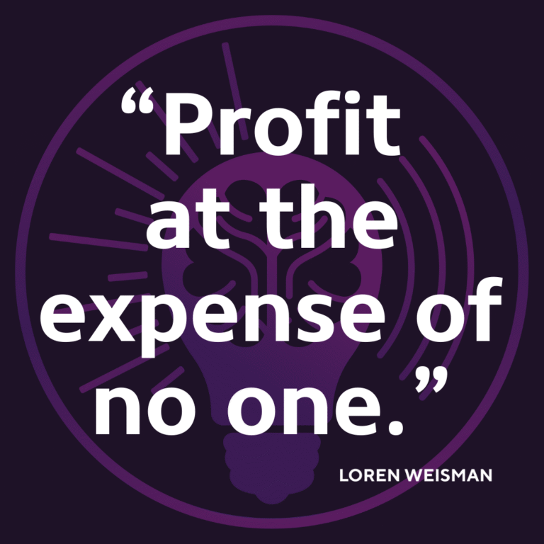 Profit at the Expense of No One: A Stewarding Quote to Consider