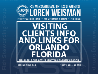 visiting clients info for orlando florida for messaging and optics strategist loren weisman