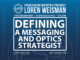 Defining a messaging and optics strategist