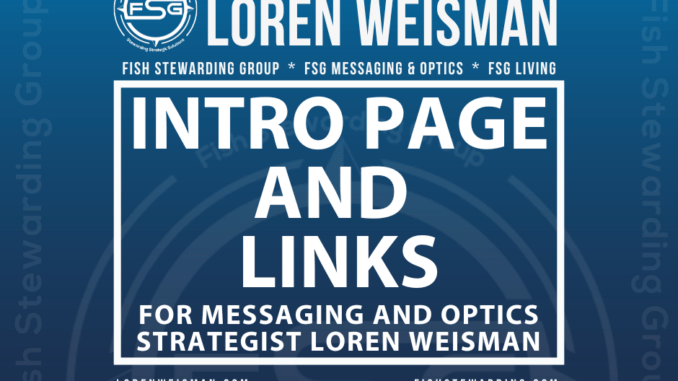intro page, messaging and optics