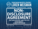 non disclosure agreement for messaging and optics strategist loren weisman
