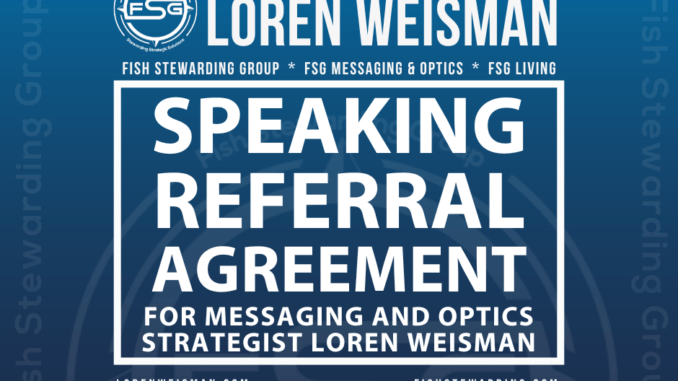 speaking referral agreement, featured image, loren weisman