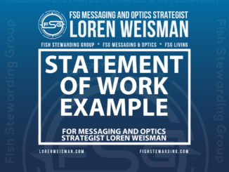 statement of work example, messaging and optics strategist