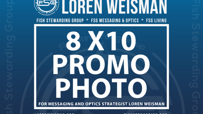 8x10 promo photo for messaging and optics speaker loren weisman