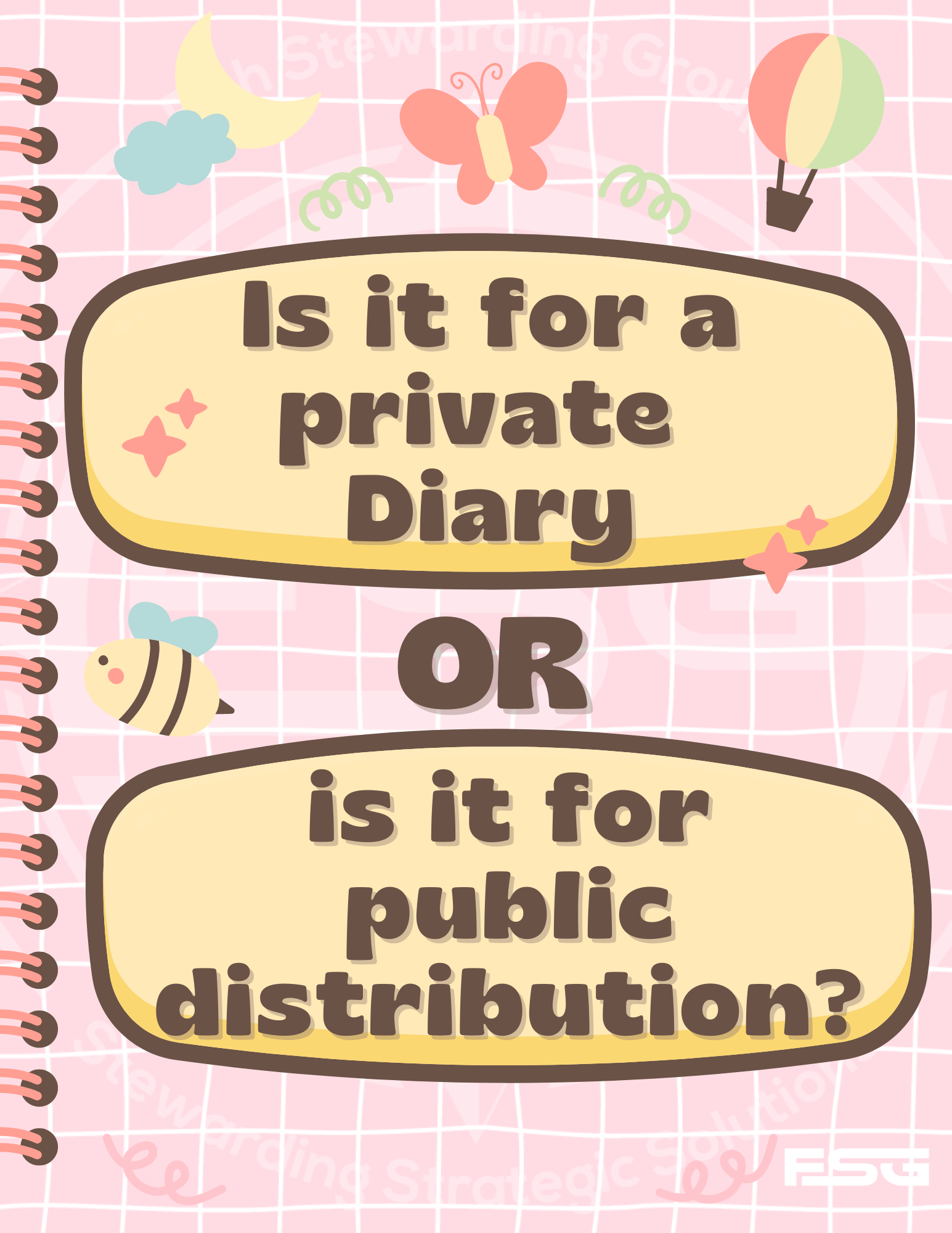 Amplified Authentic Opinions Transcription, is it for a private diary or is it for public distribution, loren weisman, quote