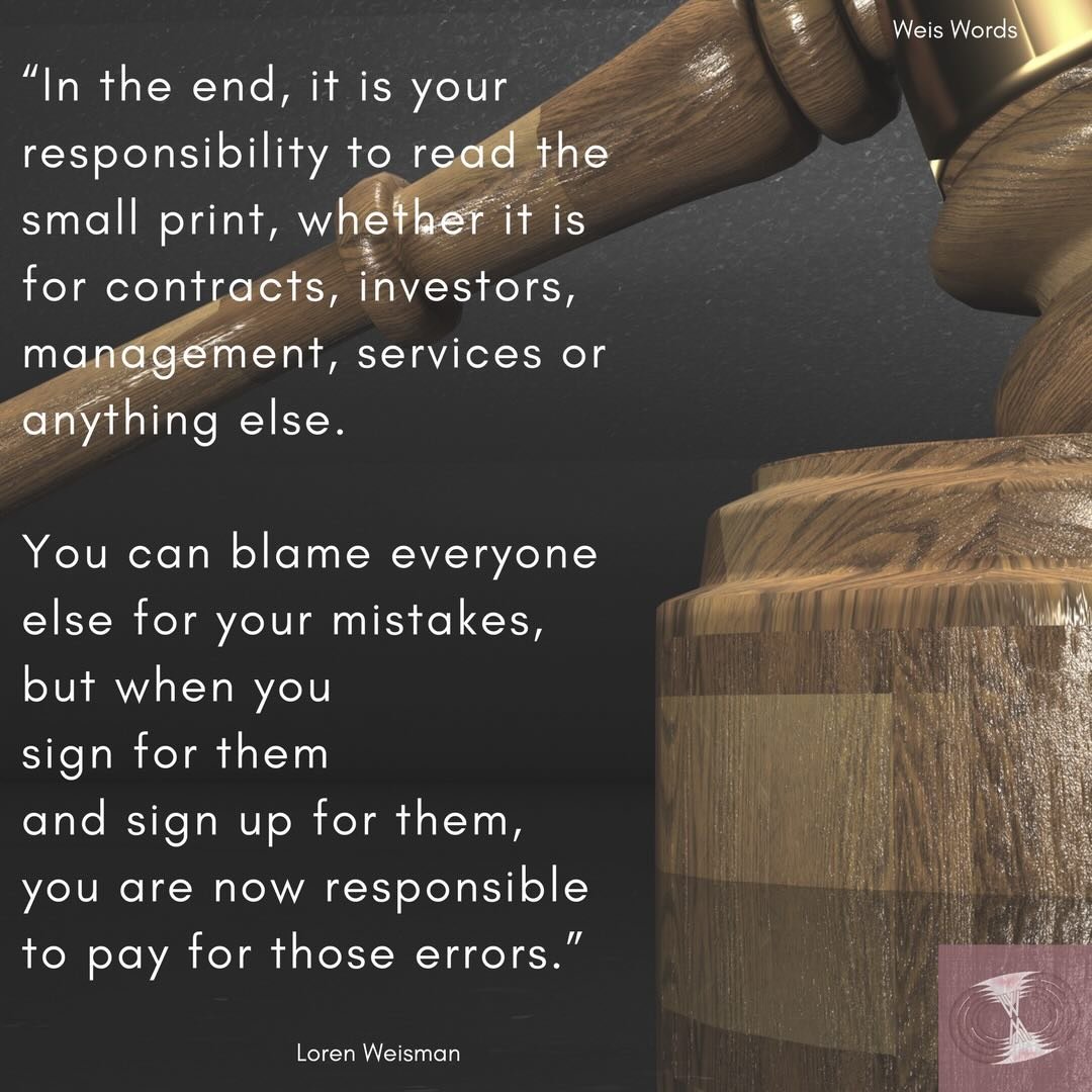 Podcast Guest Solicitation Transcription, in the end it is your responsibility, loren weisman