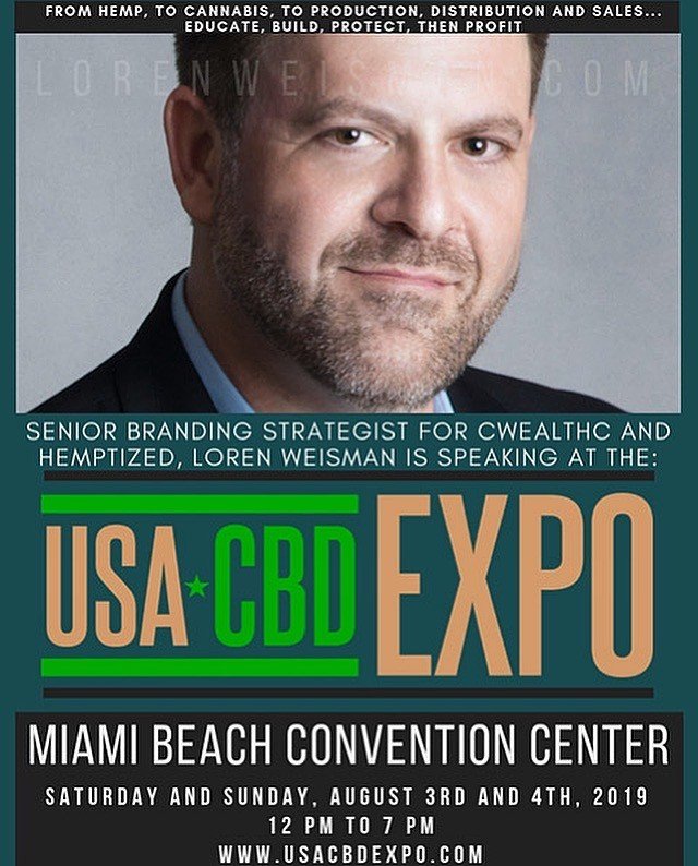amazon best seller transcription, loren weisman, usa cbd expo