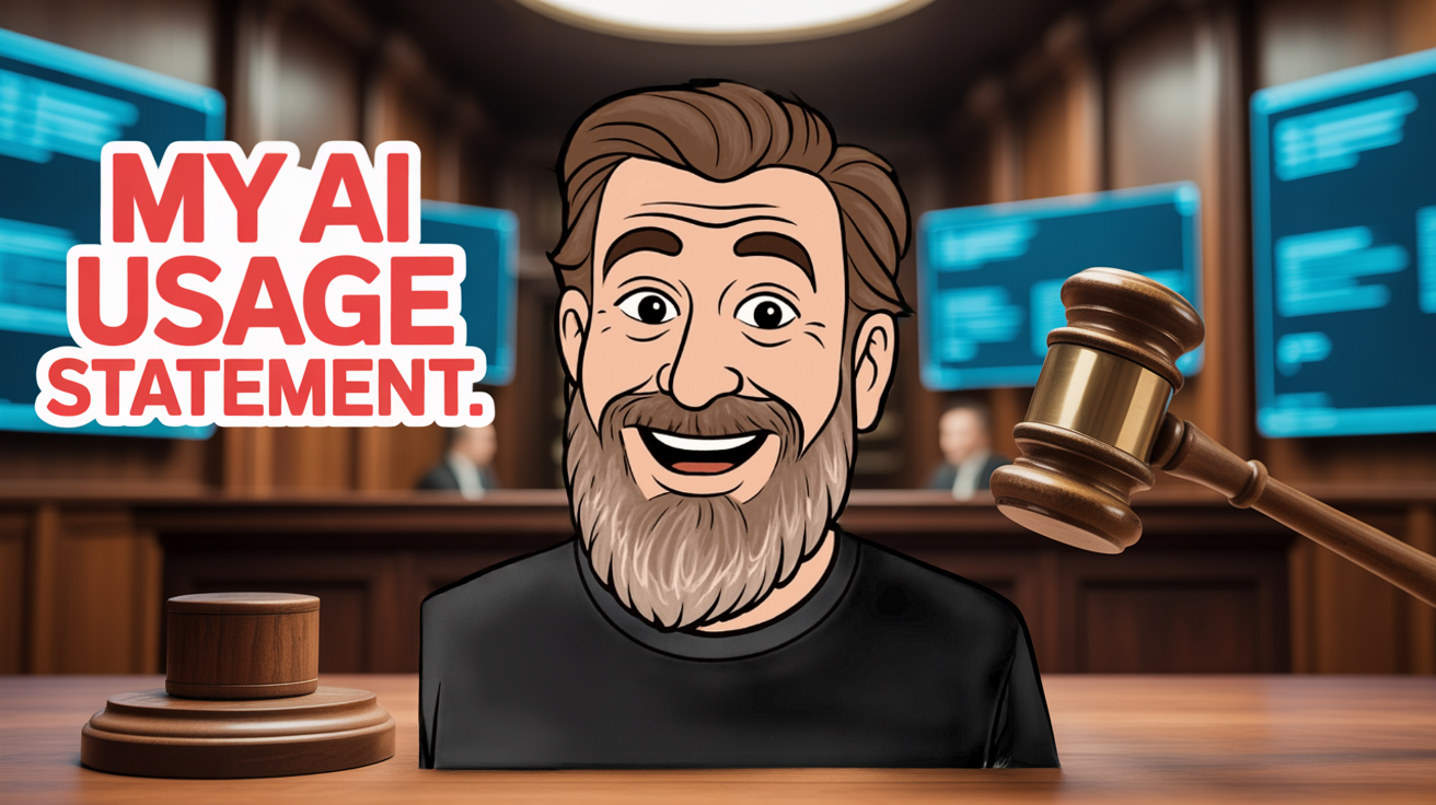 my ai usage statement, loren weisman, artificial intelligence, brand communications