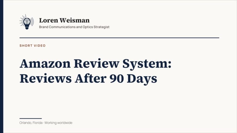 Amazon Review System: Reviews After 90 Days